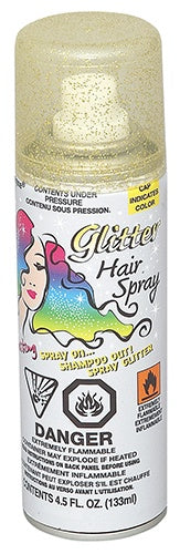 Hair Spray - Glitter Gold